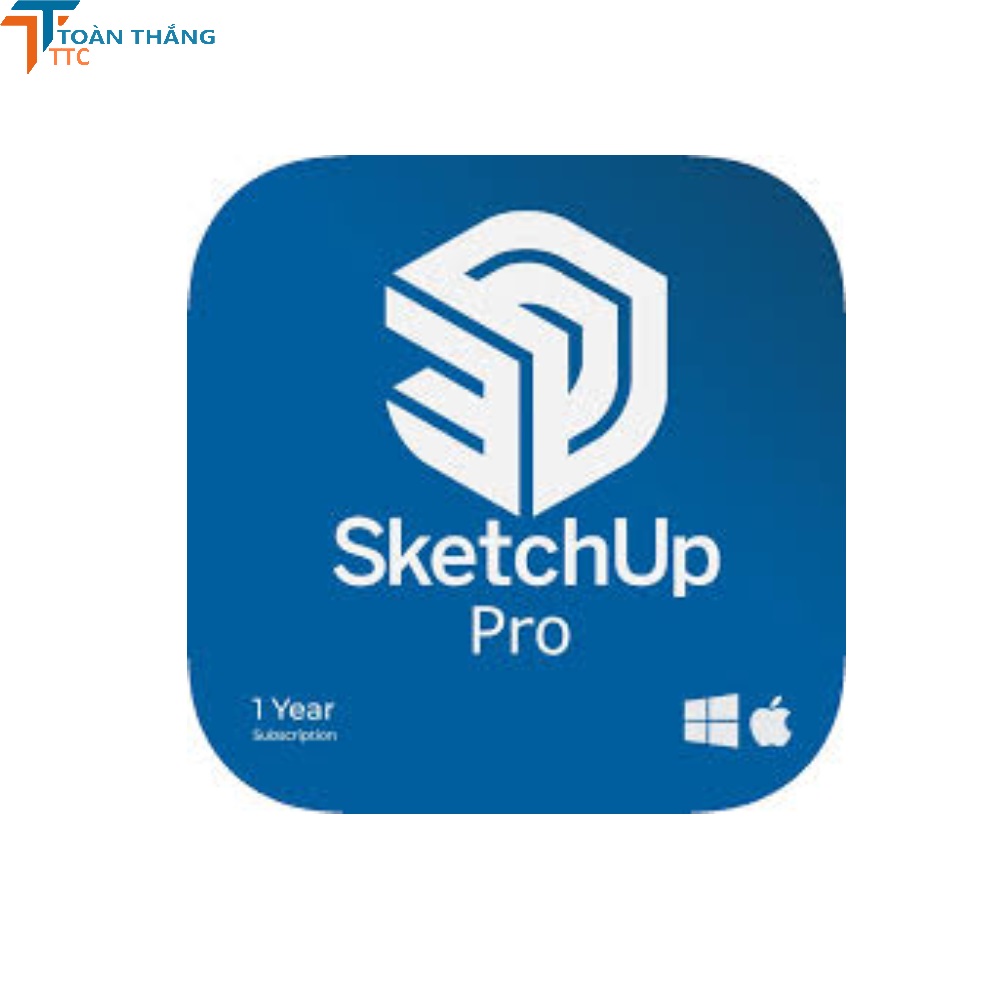 SKP-PRO-YR-CNL - Phần mềm SketchUp Pro 1Yr Subs Annual contract